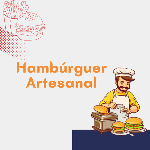 Imagem capa do curso de hamburguer artesanal - exclusiva site aprendaki